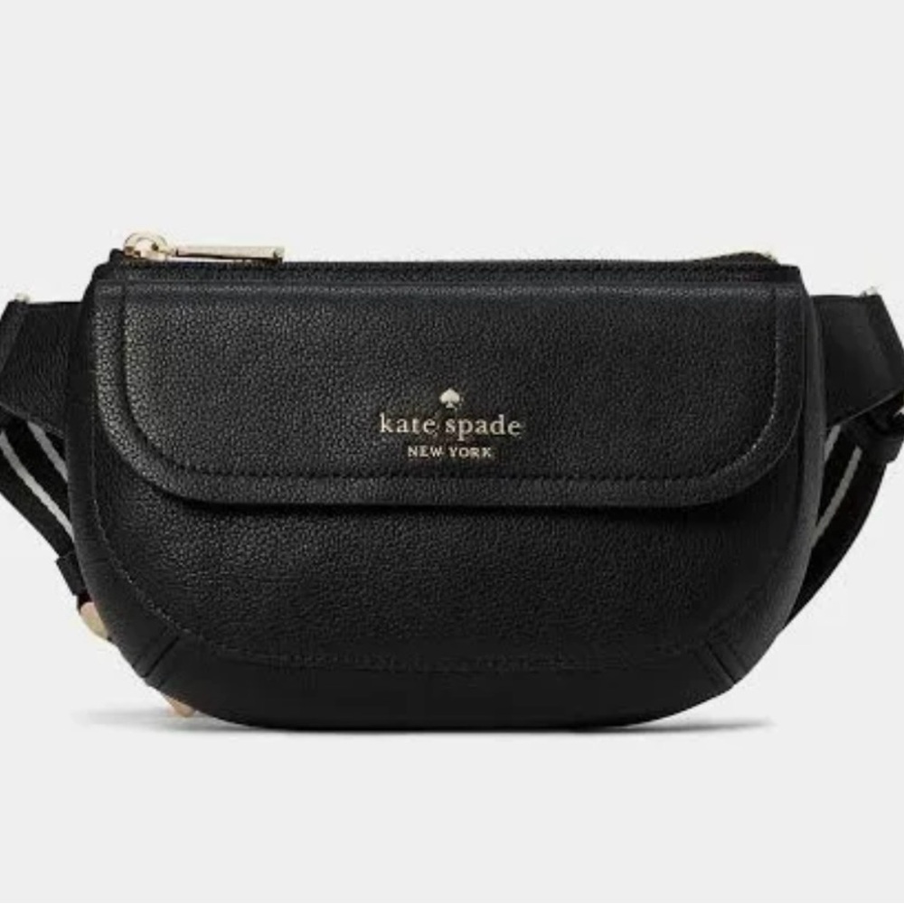 Kate Spade Black Crossbody Belt Bag NWT